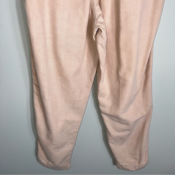 Free People Margate Pleated Trousers Pants-Paperbag Waist-Ivory Tan-Small - Picture 7 of 10
